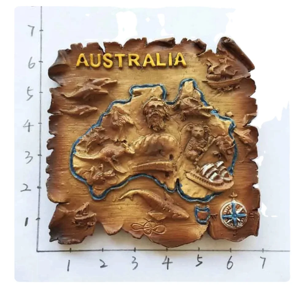 Australia Bottle Opener Tourist Souvenir Magnet for Fridge Decor Palau New Zealand Cute Home Decor Refrigerator Magnets of Craft