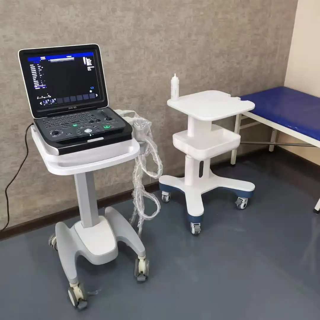 cheap price two active probe connectors convex linear  Color Doppler Ultrasound laptop transvaginal