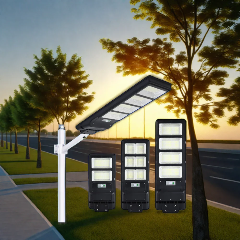 All-In-One 30/60/90 Watt Unique Motion Sensor LED Solar Street Light Integrated Industry 4.0 Competitive Price