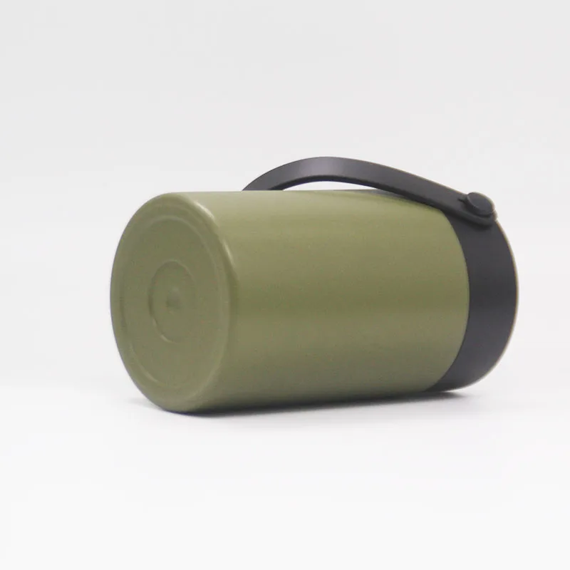 12oz Stainless Steel Can Cooler Double Wall Brumate Stainless Steel Insulated Can Cooler with Hander Buckets, Coolers & Holders