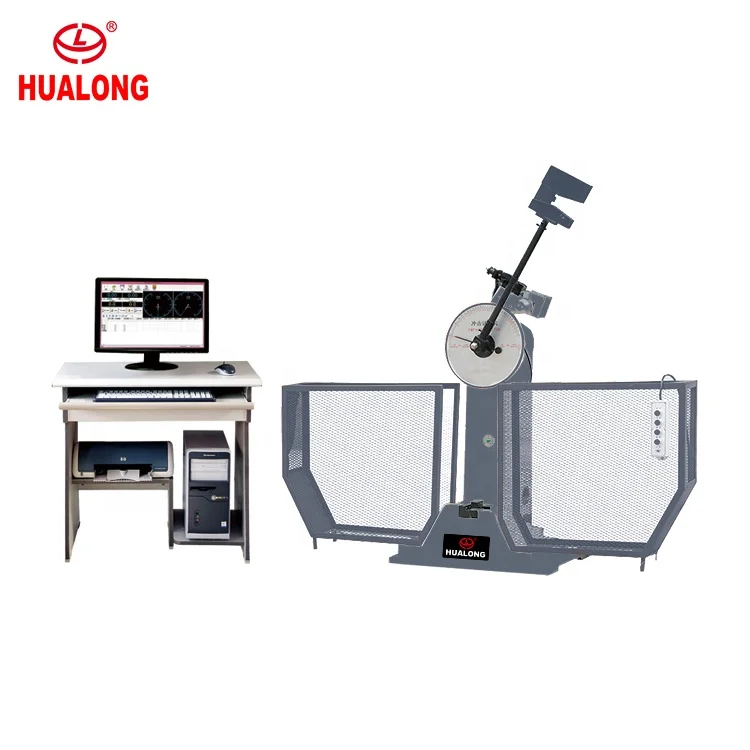 Новый дизайн 500j маятниковая испытательная машина gap broacher charpy и izod тестер