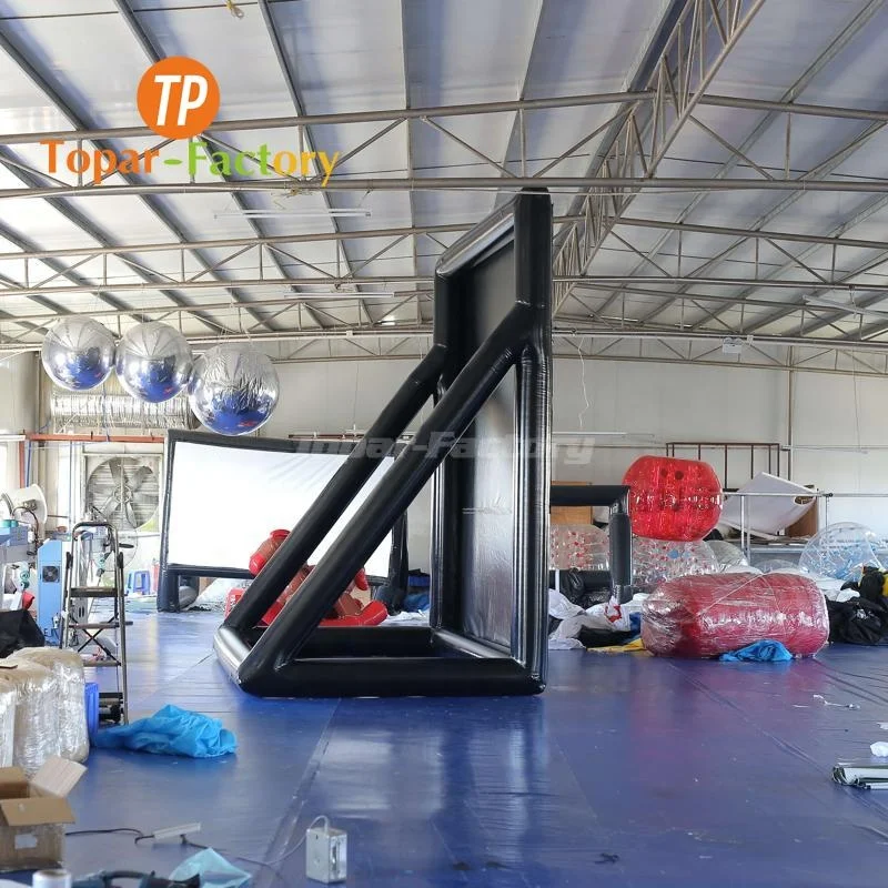 Topar-Inflatable Manufactory Large Green TV Cinema Inflatable Movie Screen Outdoor For Sale