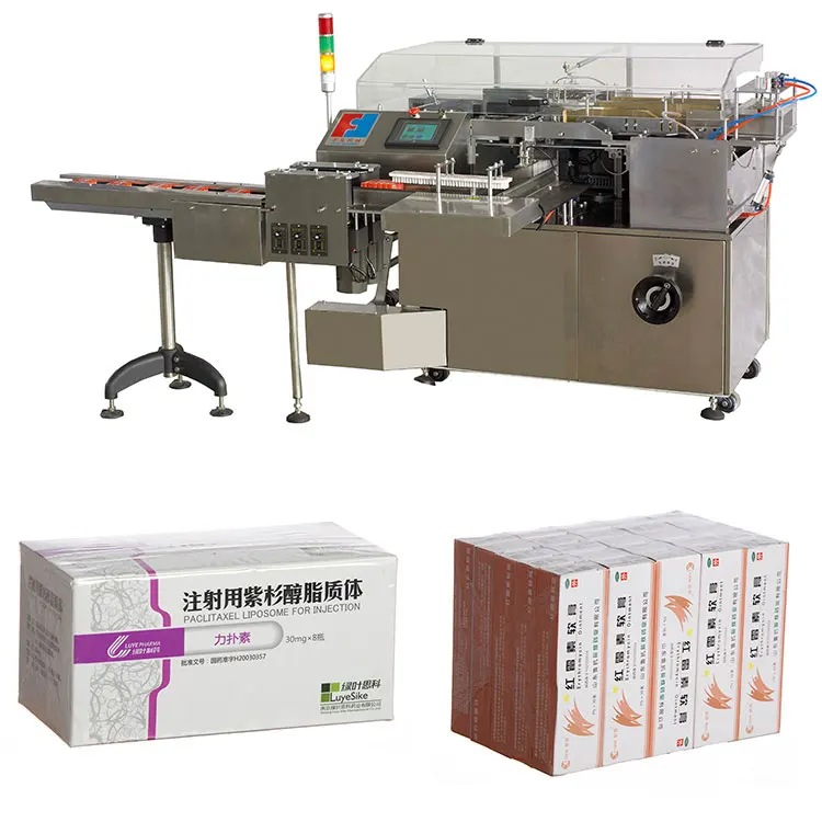 Automatic Three-Dimension Packing Machine Play Card Wrapping Soap Box Carton Perfume Cellophane Overwrapping Machine