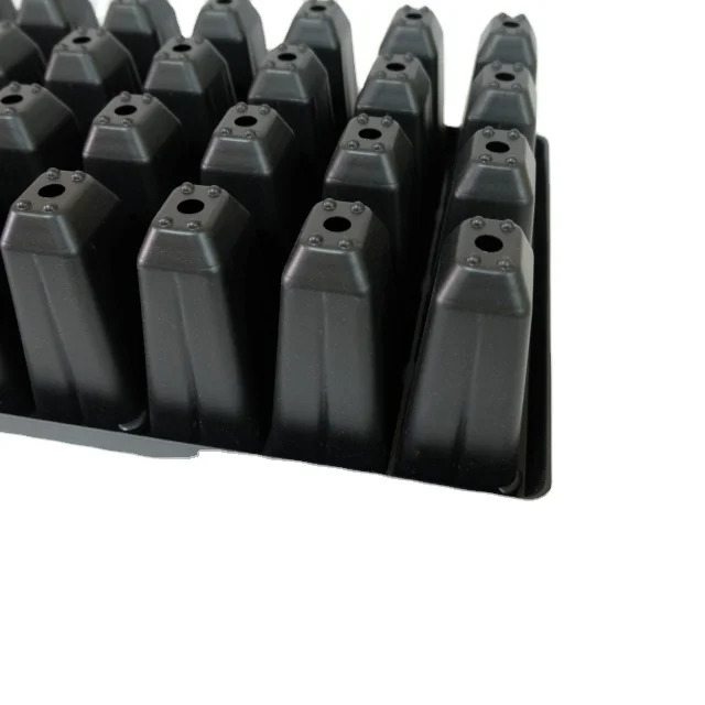 china garden supplies plastic HIPS 40 cells Deep seedling tray plastic nursery planter