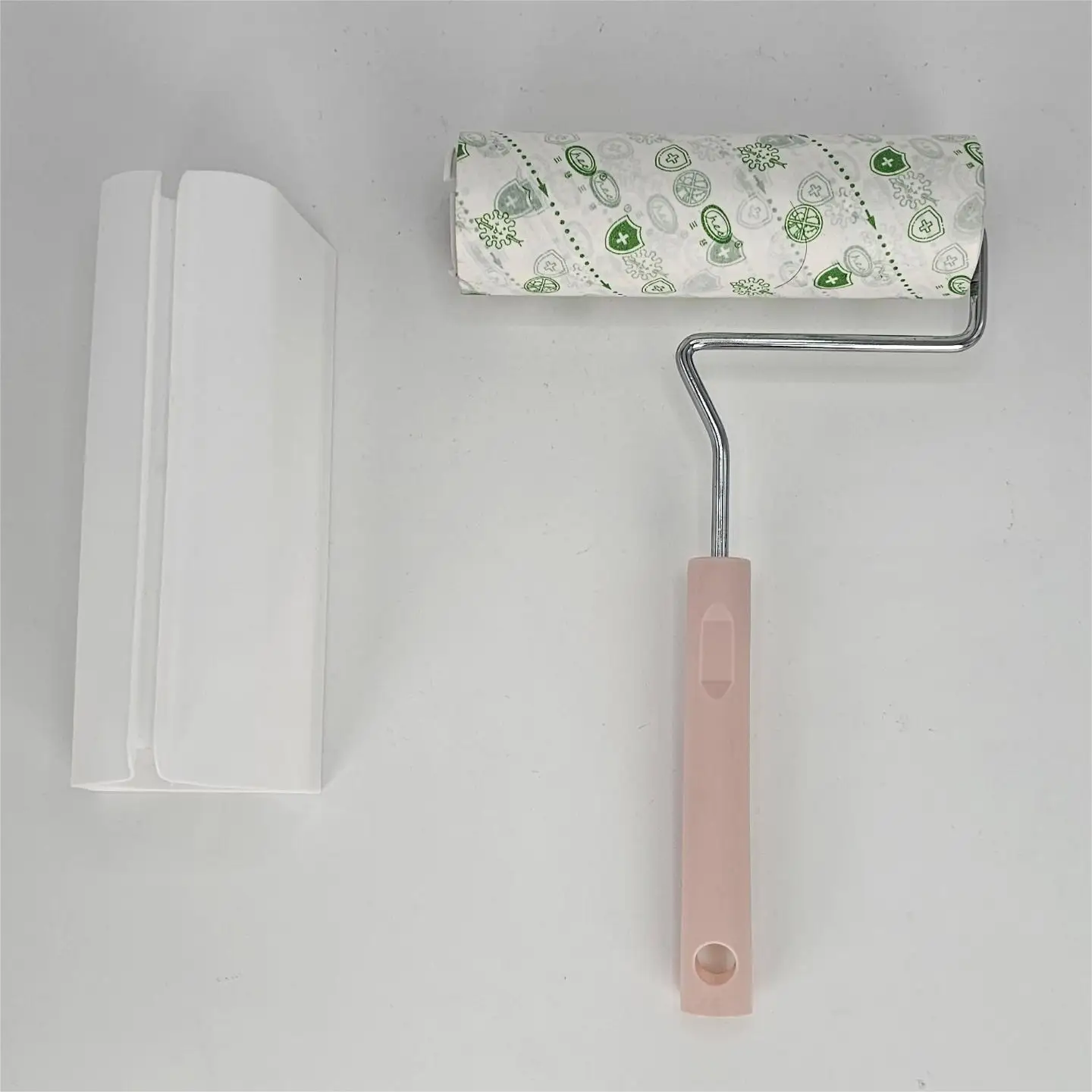 Degerming Mite Removal 16 cm Lint Roller  Brush  Hair pet Remover Harmless Material for Eco-Friendly Plastic lint remover