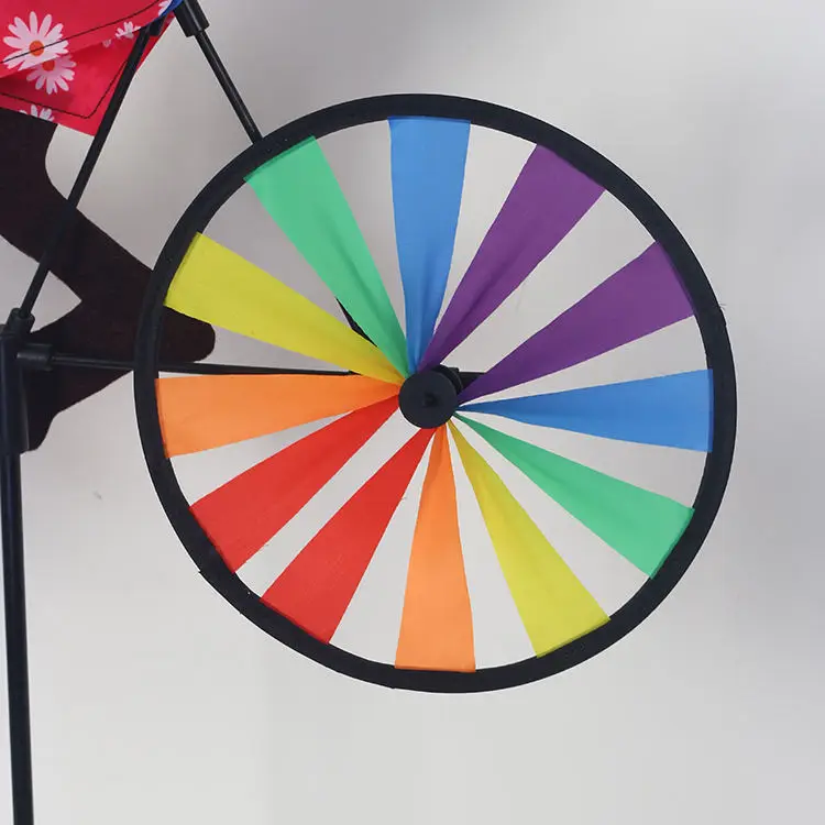 Детская игрушка на заказ, ручная садовая мультяшная ветряная мельница, обезьяна, животное, велосипедная ветряная мельница