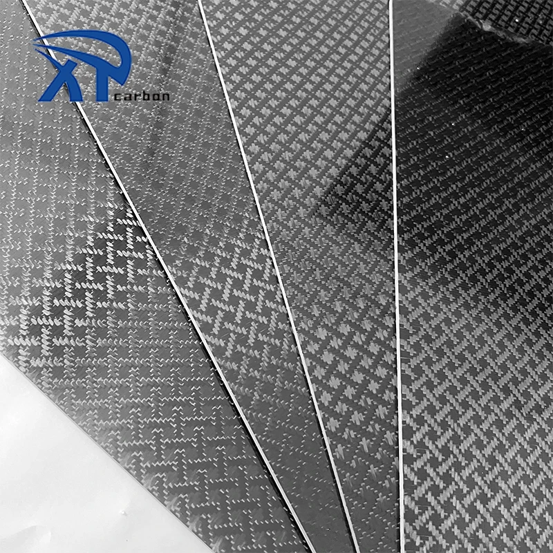 Custom size jacquard carbon fiber plate Carbon Fiber Sheets Price for cars