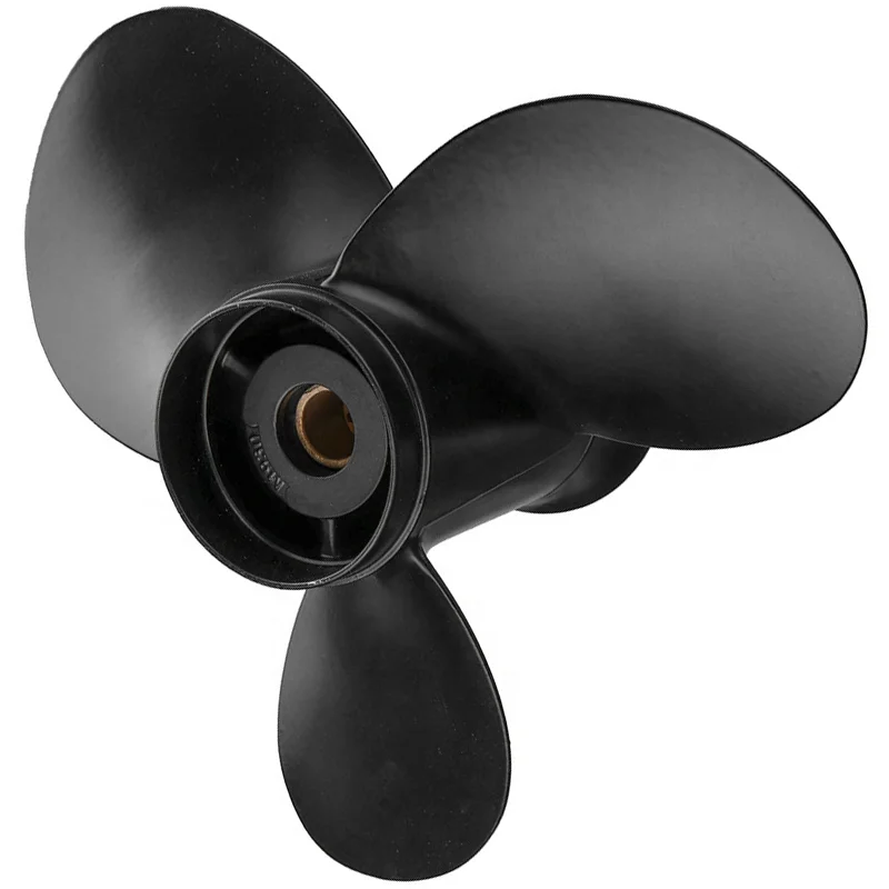 ANSHUN 3 Blades Alloy Aluminum Propeller for Electric Motor Marine Outboard Propeller 7.25x5 Inch