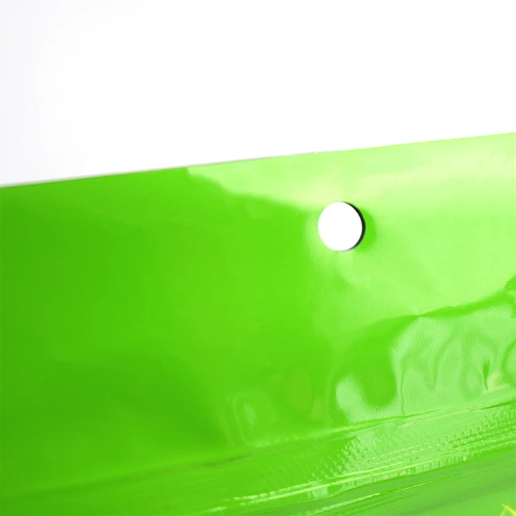 Air-Dried Food Nut Seed Plastic Packaging Bag Zipper Stand Up Pouch For Food