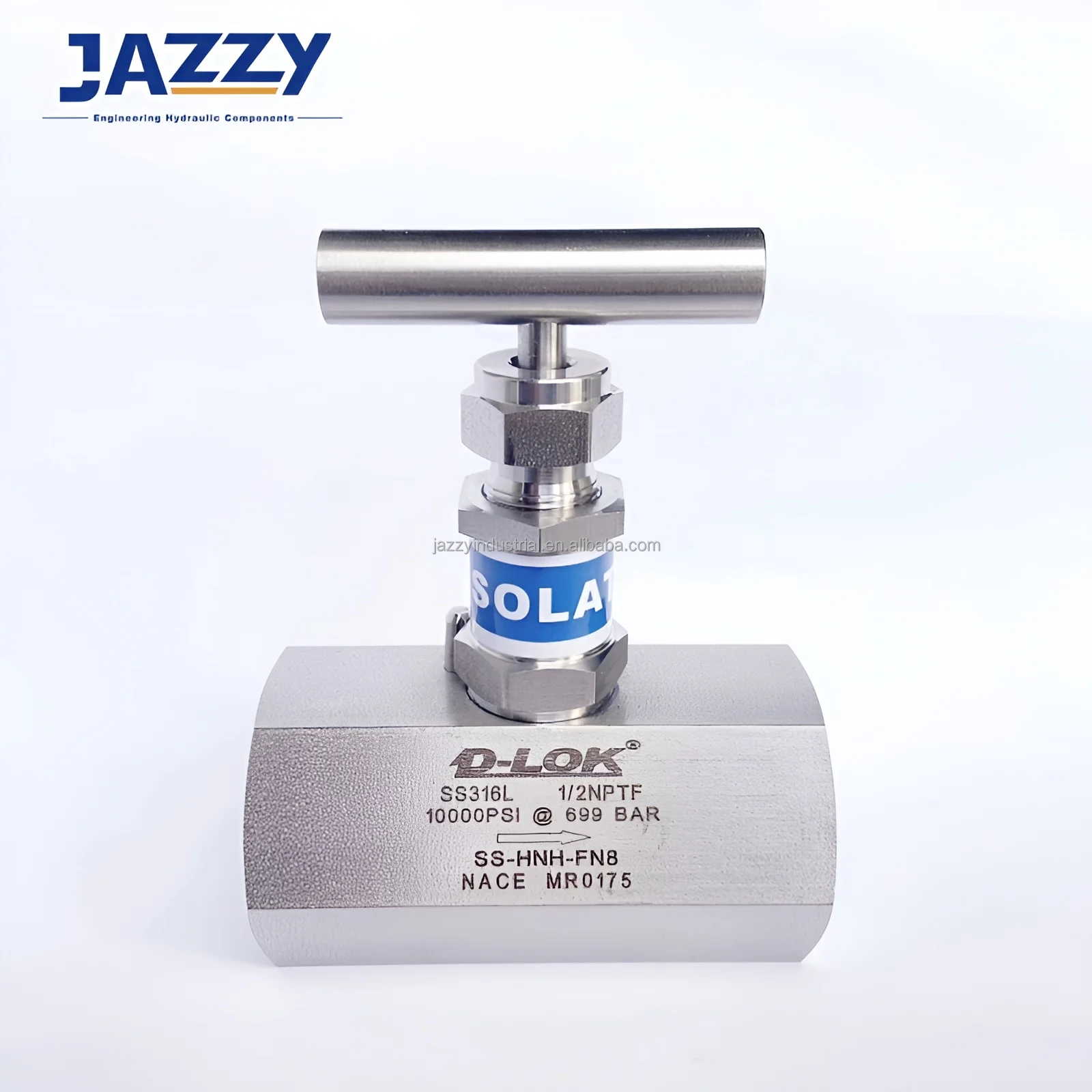 Гидравлические Игольчатые клапаны JAZZY 10000PSI HNH FN8 Ss316L GVB MN8 HPB chch шаровой обратный измерительный клапан