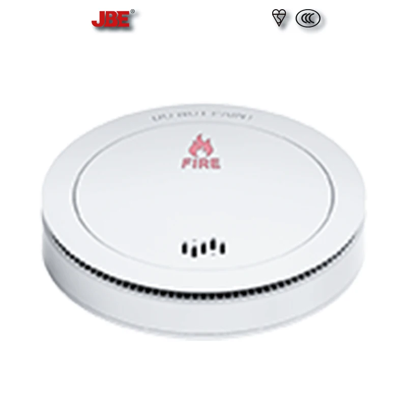 Ultra Thin Alarm VDS NF Standalone Smoke Alarm EN14604 OEM Wireless optional Smoke Detector