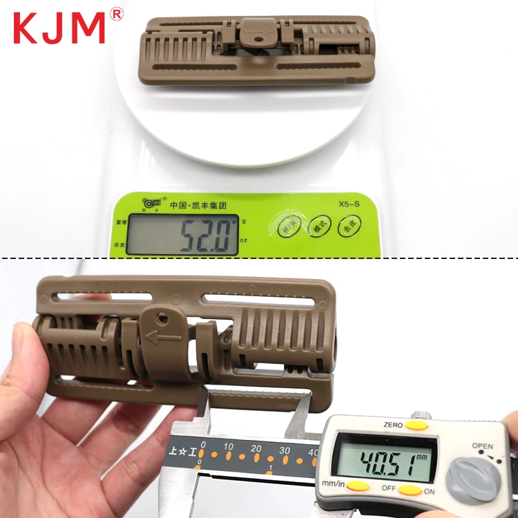 Tactical Accessories Manufacturer Black Molle Clip Tactical Quick Release Buckle Pom Plastic Buckles for Tactical Vest