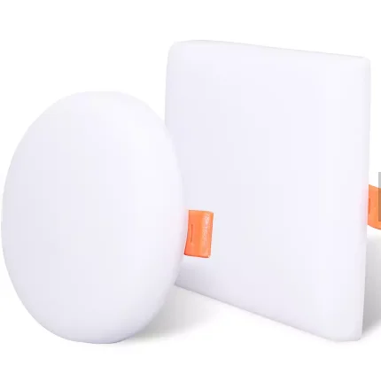 Aluminum frameless modern 100LM/W double color recessed 10W 18W 24W 36W borderless panel light for ceiling