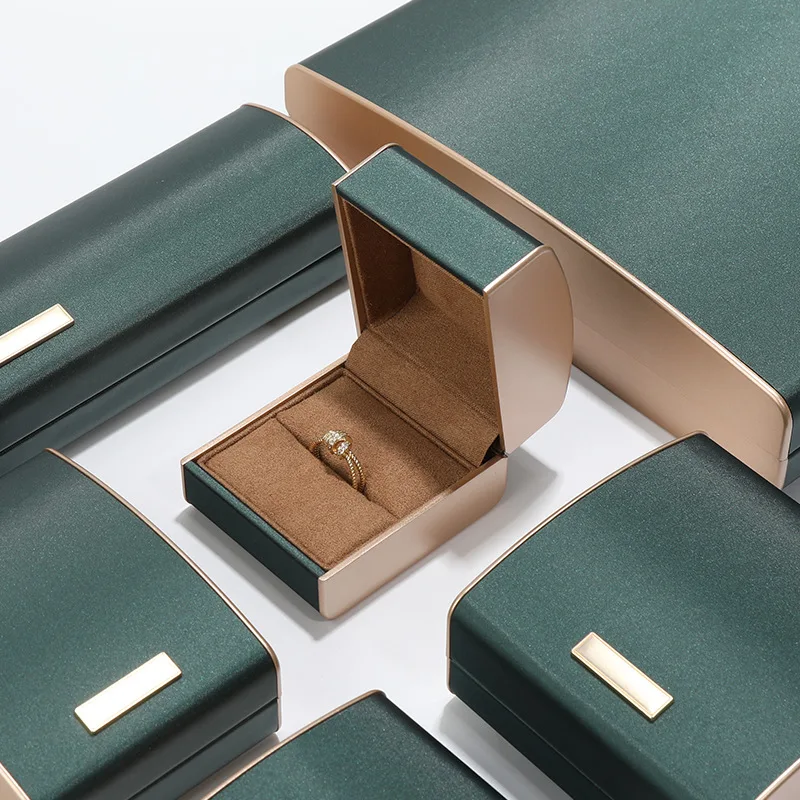 Carline Topsale Leather Bracelet Box High End Customized Pu Leather Fashion Fine Jewelry Necklace Bracelet Ring Boxes For Women