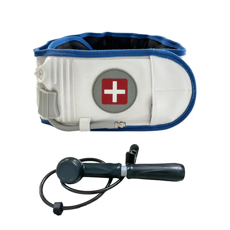 Factory Decompression Back Belt Inflatable Lower Back Brace for Low Back Pain Relief Lumbar Traction Device with Hand Pump