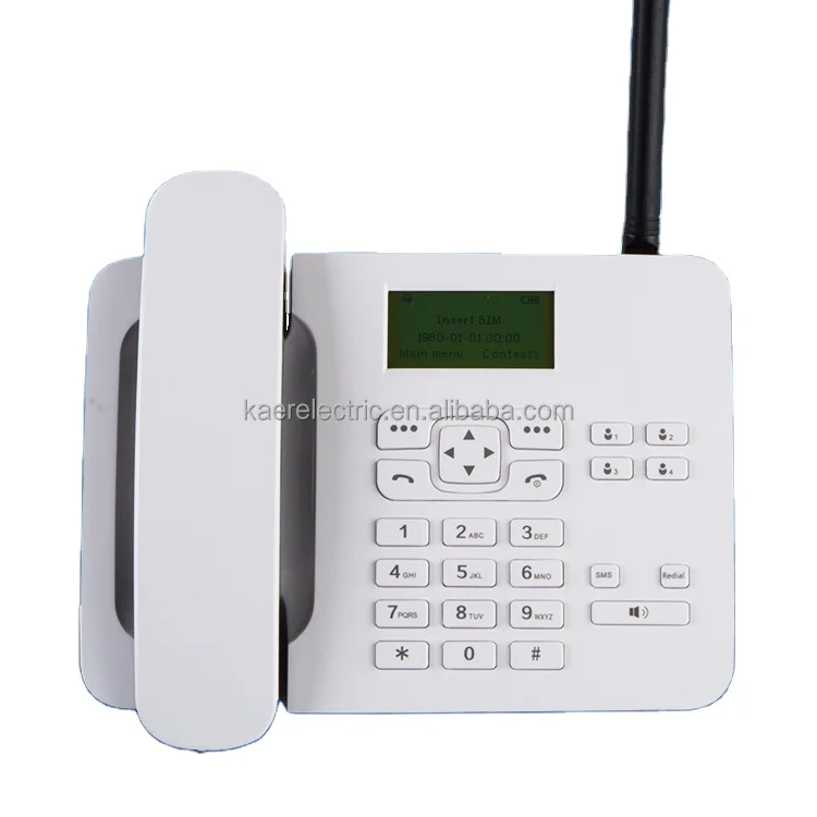 New design 4G LTE KT4(1C) fixed Wireless phone support wifi hotspot