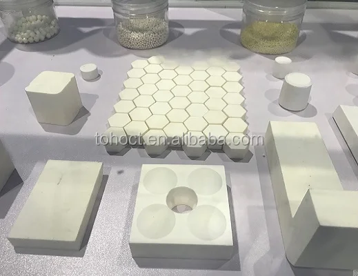 Керамическая Шестигранная плитка из алюминия Al2O3 99%