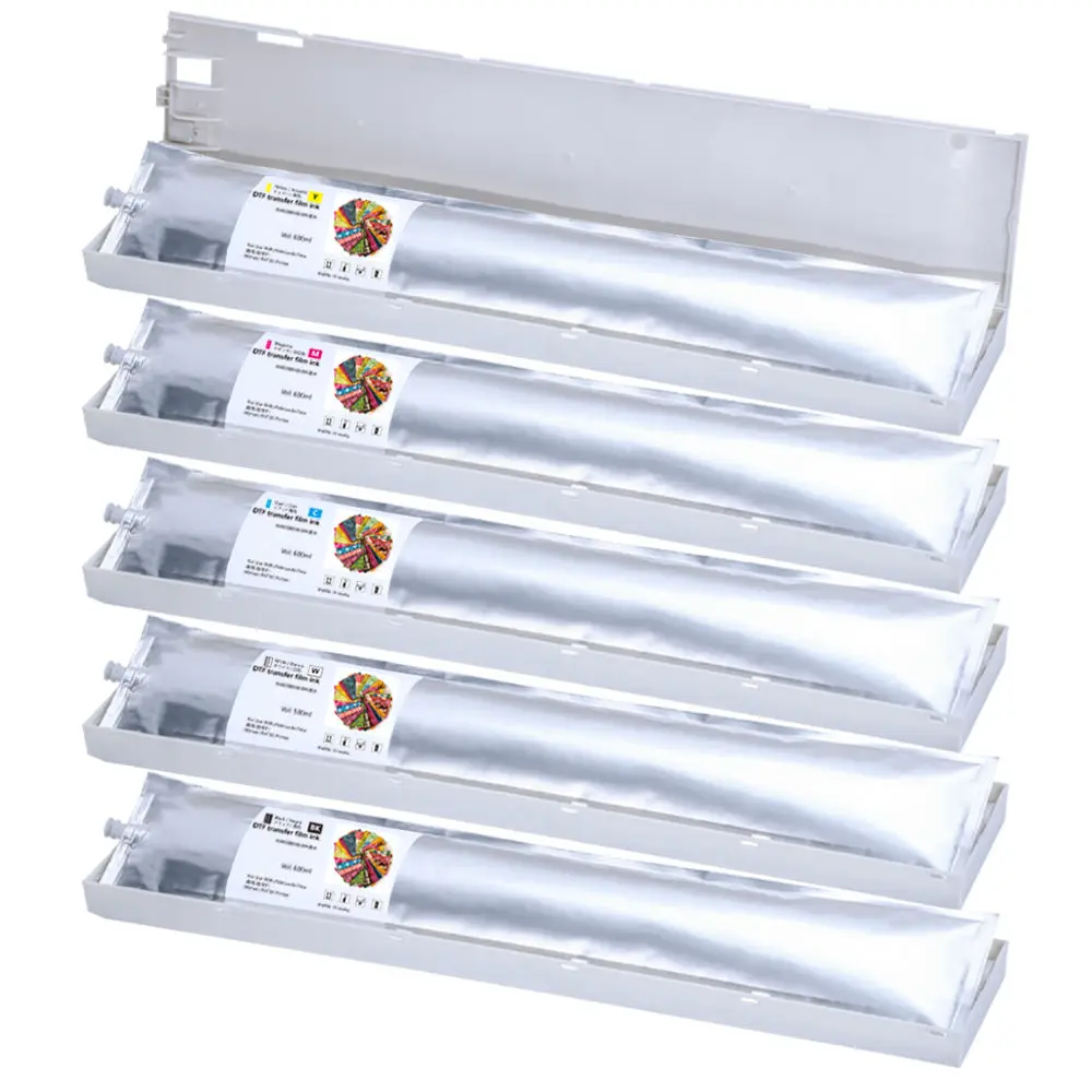 PHT50 500ML 600ML DTF ink bag with chip for Mimaki TXF150-75 TXF300-75 DTF printer