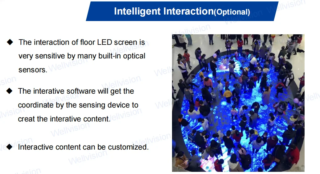 P3.9 Church public full color TV wall portable event rental stage background floor tiles light emitting diode panel display