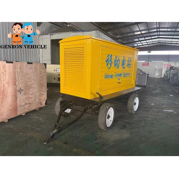 Made in China 30KW Mobile Power Station Generator Trailer for Sale in Africa and Central Asia
