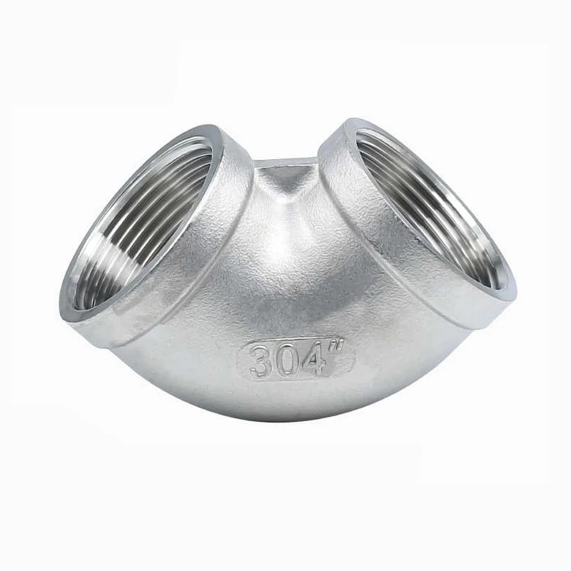 SS304/SS316L промышленный устойчивый к коррозии короткий радиус NPT винт с равным изгибом для нефти и газа
