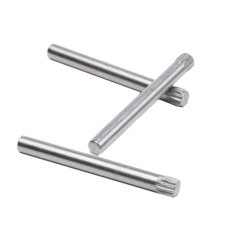 High Precision Customized SUS304 Stainless Steel Knurled Dowel Pin For Toy Car