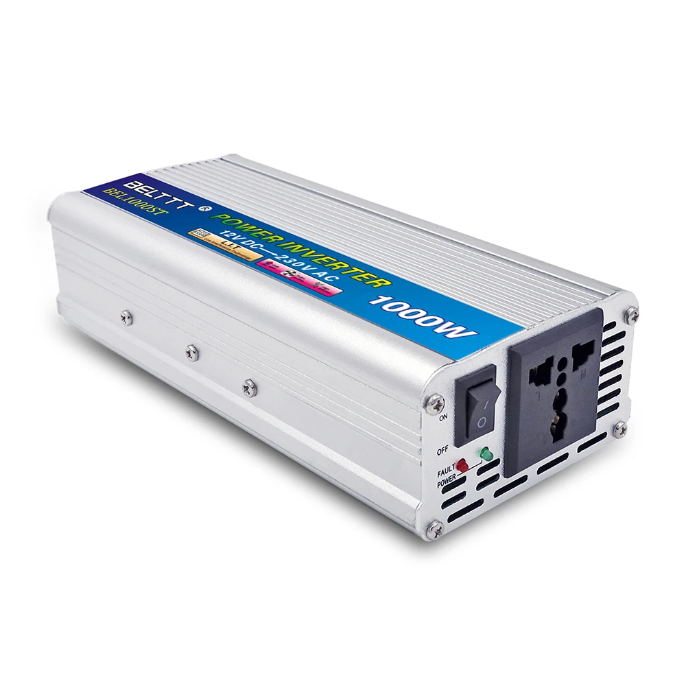 12V To 110V/220V Ac Dc 1000watt Modified Sine Wave 2000W 24V 120V 220V 2000Watt Power Solar Pv Inverter