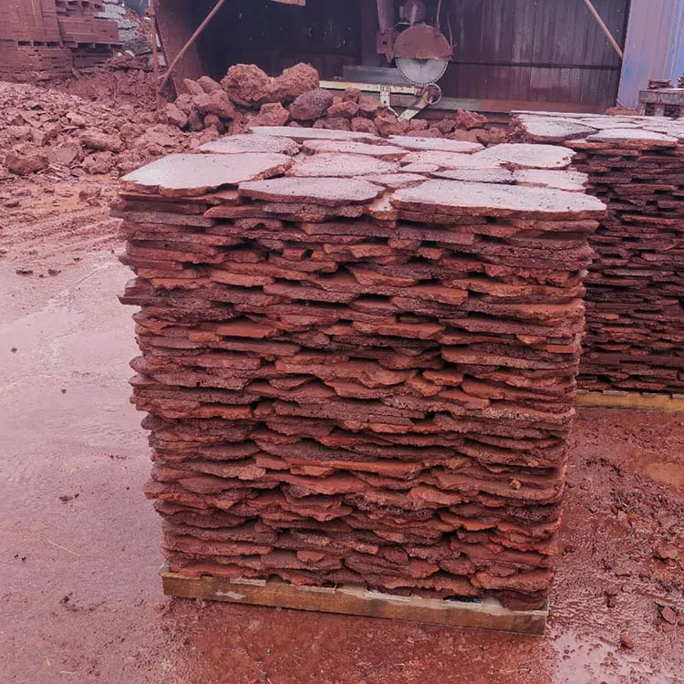 black basalt lava stone volcanic rock tile and plates Red Black Volcanic Rock Volcanic Plate for Decorating