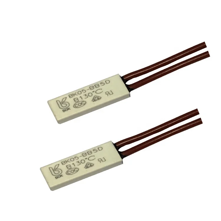 New product KSD9700 bimetal thermostat BK05 normally closed 130c 8A 10A thermal switch
