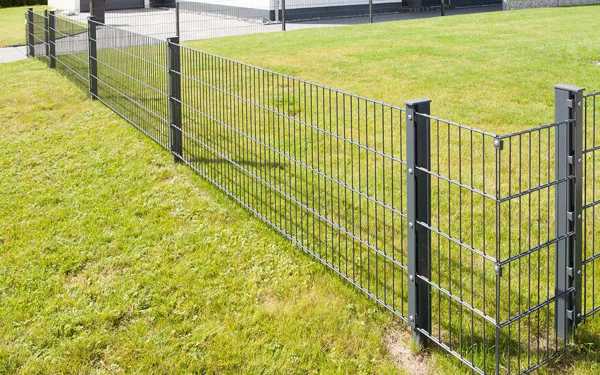 Galvanized Welded Powder Coated Metal 2d Twin bar 868/656 Double Rod Mat Bilateral Wire Mesh Fence Panels