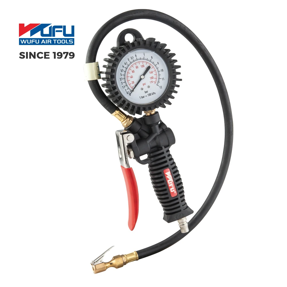 TG-18A pneumatic air pressure gauge tyre inflator gun for car
