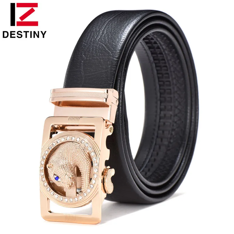 
 Высококачественный Изысканный и дешевый индивидуальный Кожаный Модный дизайнерский мужской ремень с леопардовым принтом волка  