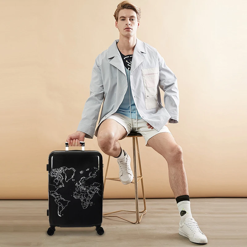 Customized Fashion trolley case suitcase washable anti-scratch dustproof elastic suitcase protection cover For ladies men