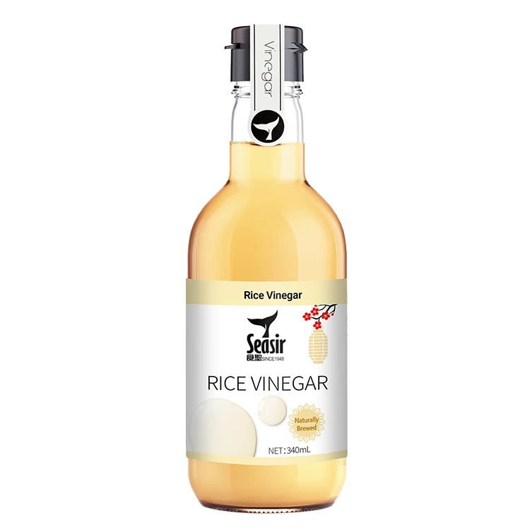 4%-5% пищевой уксус для суши, натуральный рисовый уксус марки Seasir, 500 мл