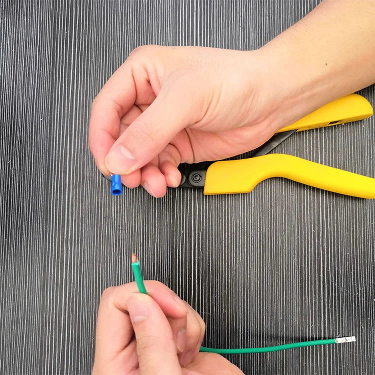 Hot Selling Wire Ferrule Crimper Tool  Crimp Handy Crimping Tool Open Nose Terminal Plier terminal crimper