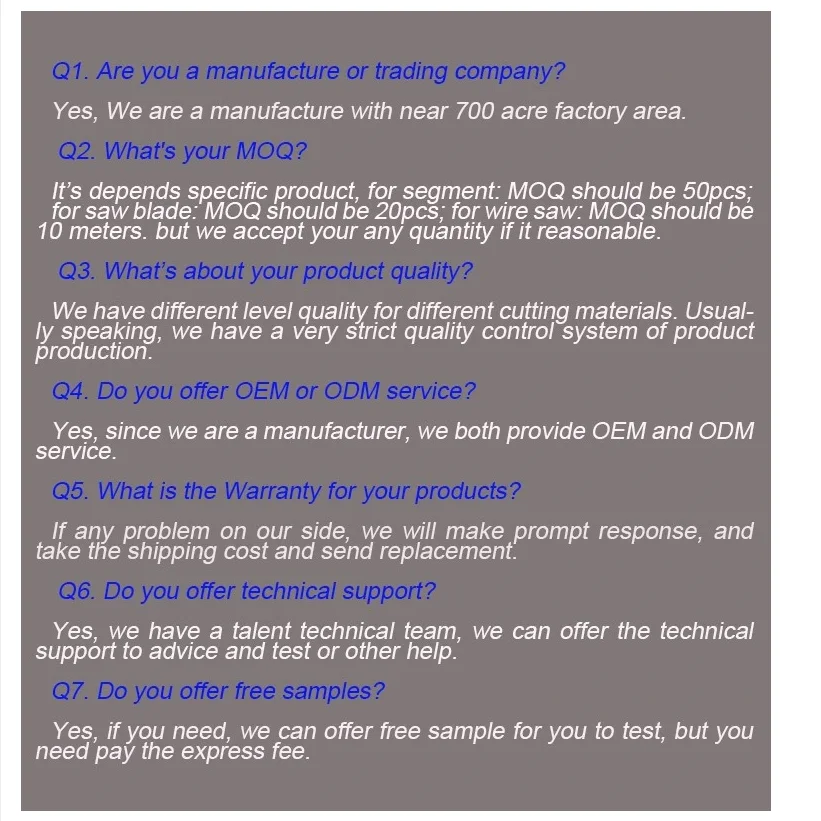 Zhongli 3 inch 3 holes Diamond Grinding Block Disc For Polishing Smoothing Stone Concrete Floor