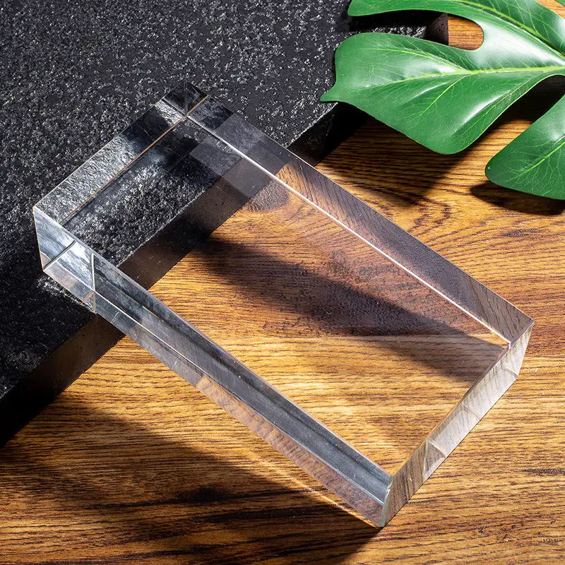 Bestseller Hot Melt Building Glass Blocks Exterior Building Decorations Smooth Edge Tinted Glass Bricks