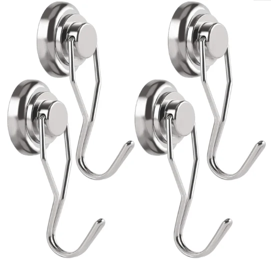 
Diameter 25mm Pot Magnet Shape and Industrial Magnet Application Magnetic Swing Swivel Hooks 