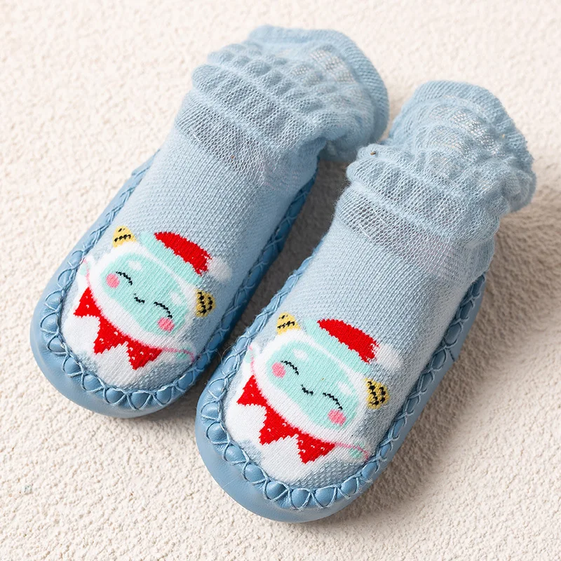 Newborn Baby Toddler Socks Shoes Long Tube Booties Mesh Kids Socks Summer Cute Kid Baby Girl Cartoon Socks