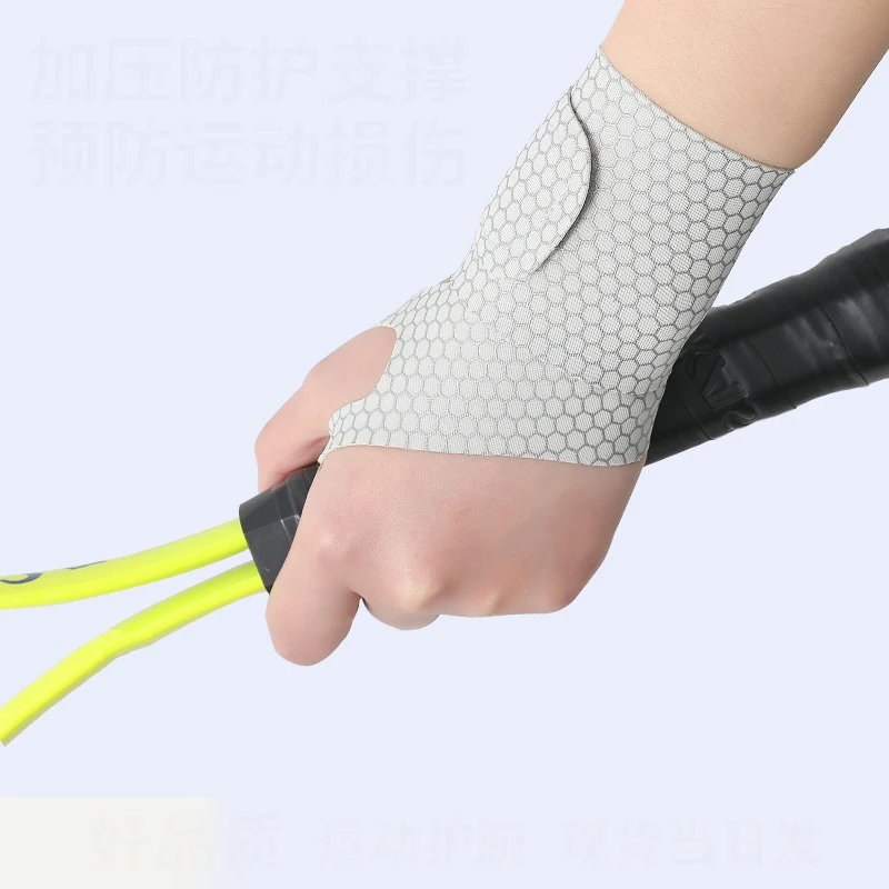 Compression Wrist Brace with Pressure Belt Adjustable Sport Wristband Knitting Pressurized Wrist Palm Brace Bandage Support