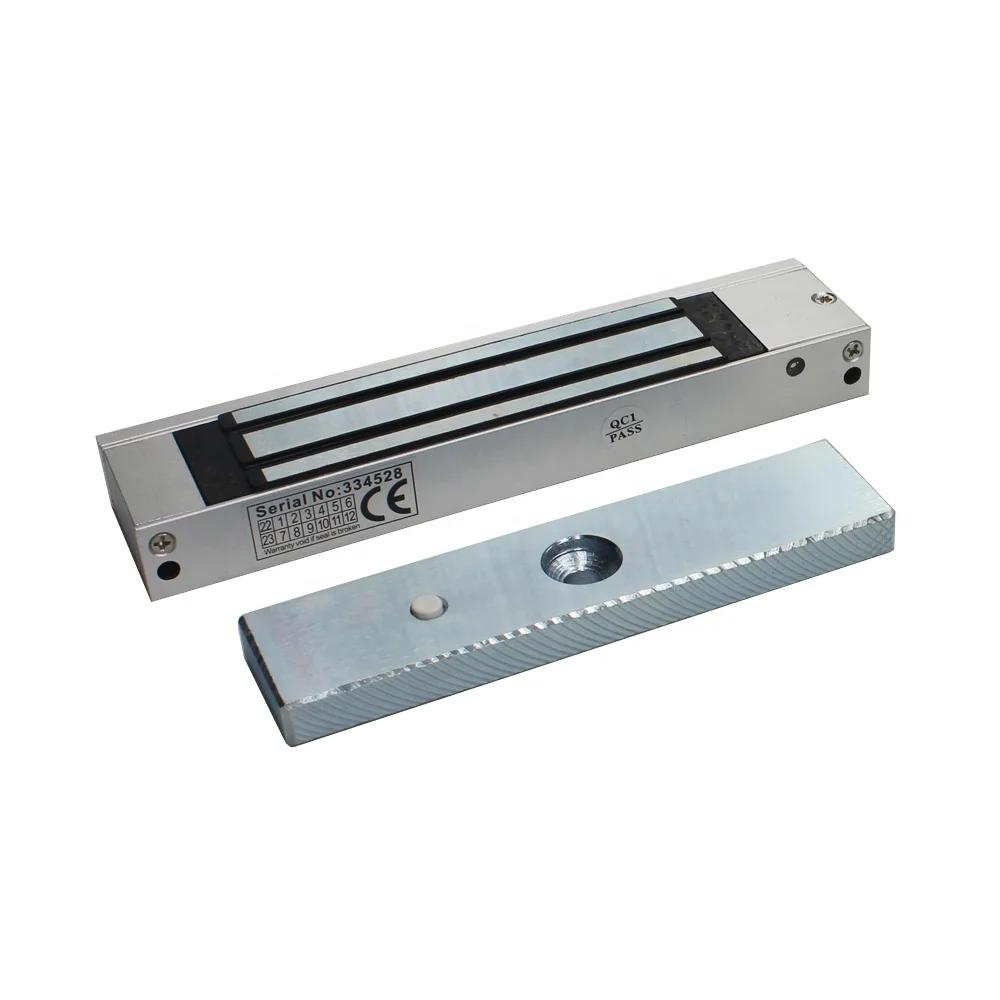 180kgs 350lbs electromagnetic magnetic door lock with LED and signal NO/NC/COM output use for access control system