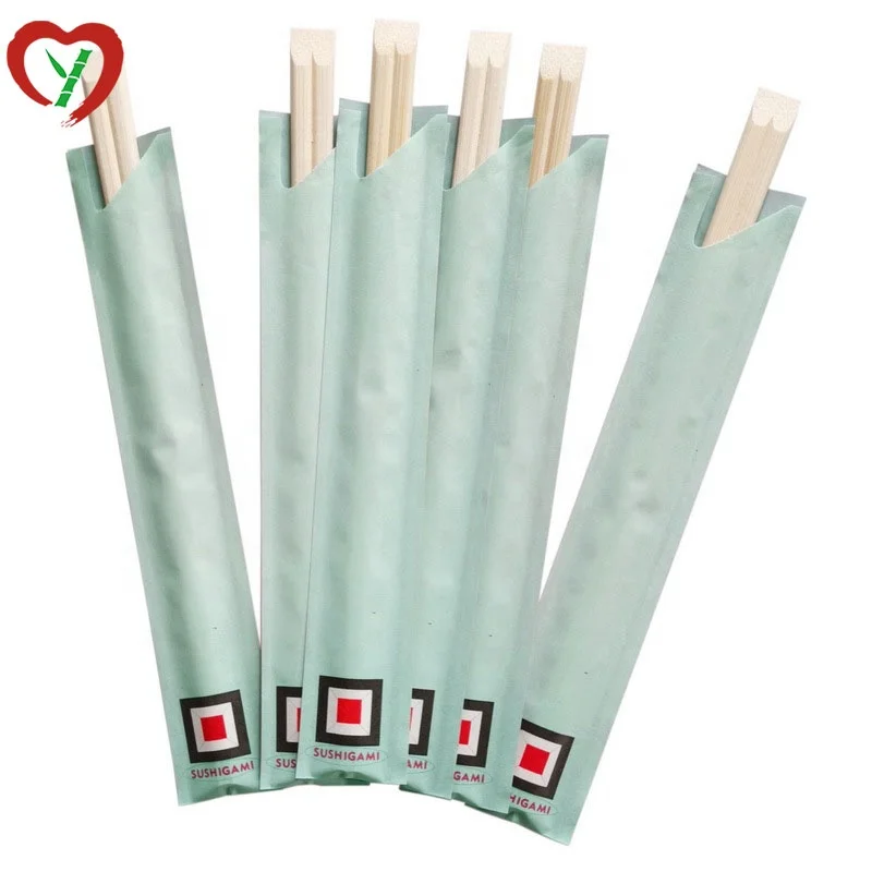 Disposable high quality sustainable 24cm tensoge bamboo chopsticks
