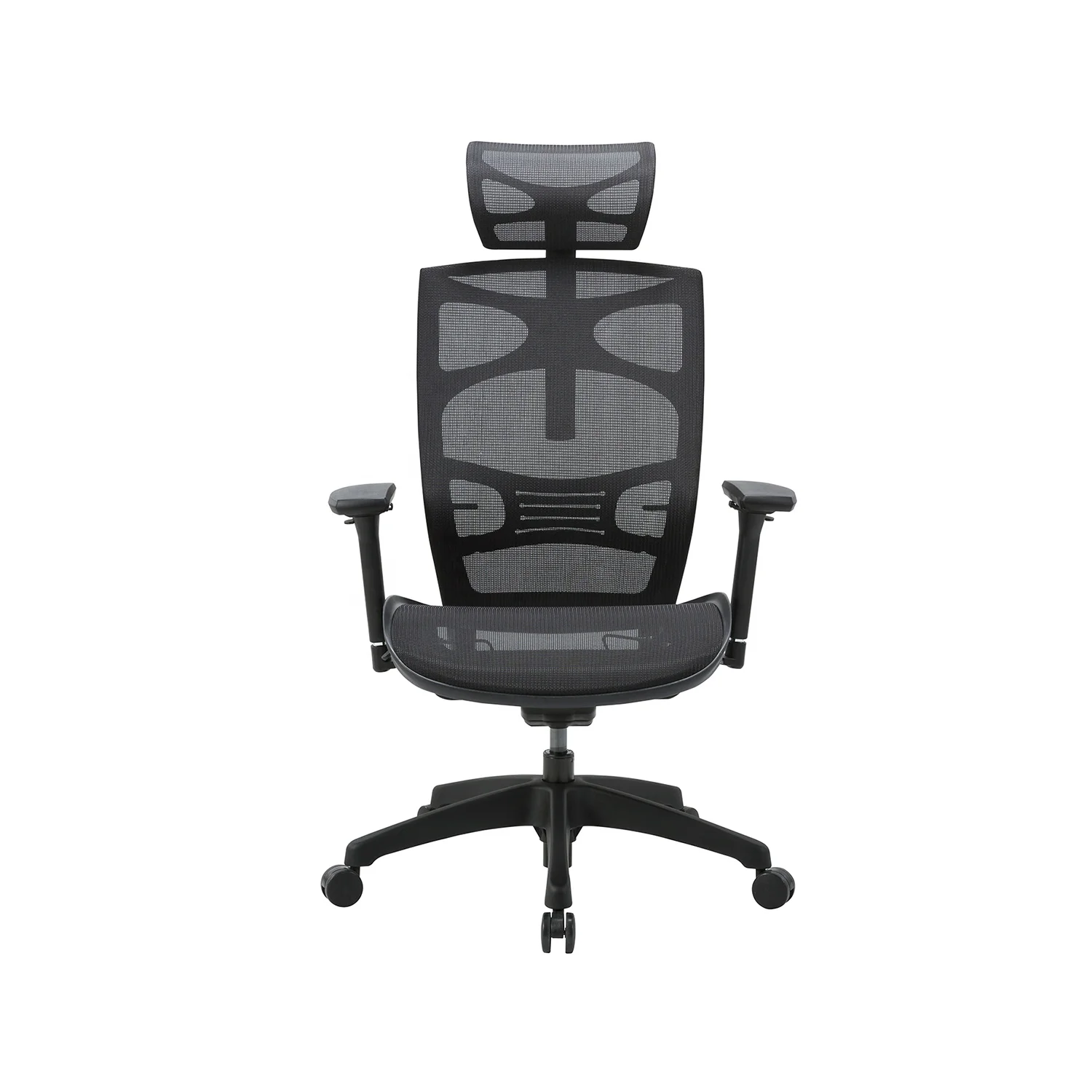 
 OEM Black Mesh Swivel Manager Office Chair Ergonomic Executive Office Chair with 4D Armrest  