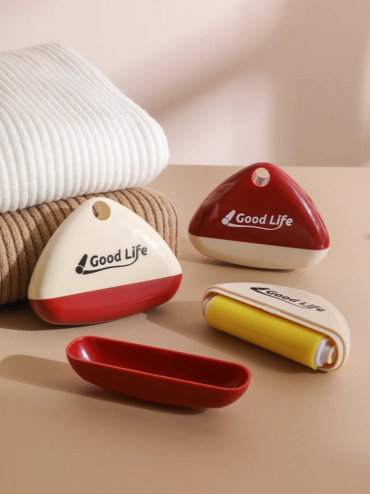 Custom Logo Sticky Roller with ABS Handle Reusable Paper Hair Lint Remover for Clothes Fabric & Carpet for Pets with Cover