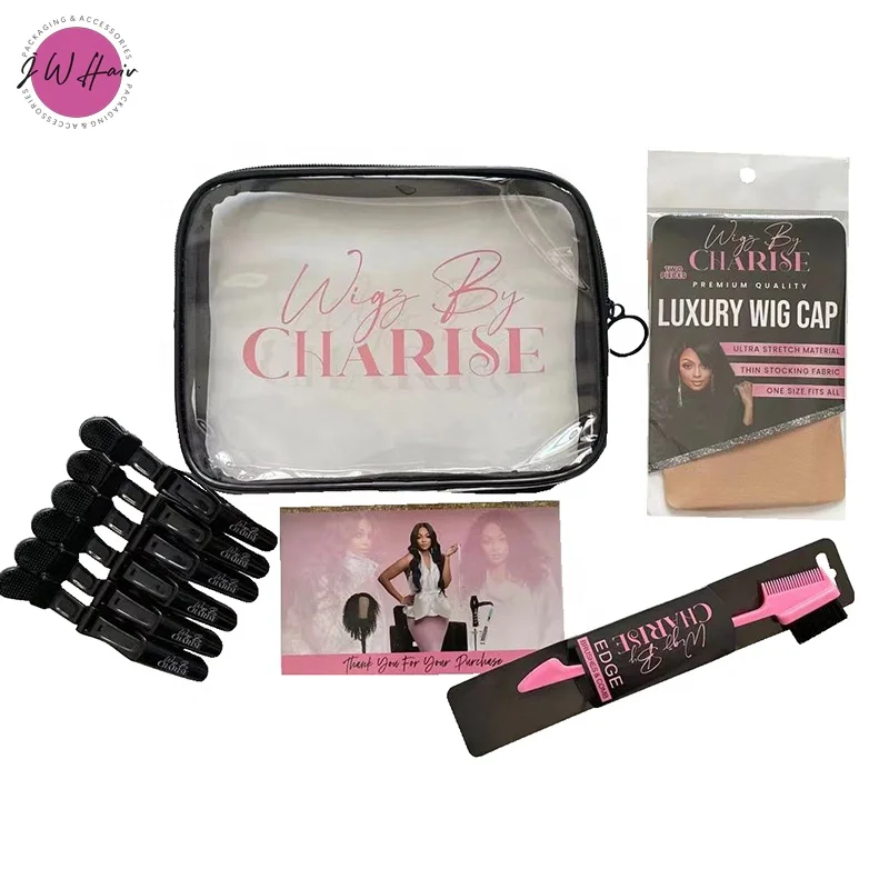 Custom Promotional Gift Bag Transparent PVC Waterproof Cosmetic Zip Lock Bag For Edge Tool