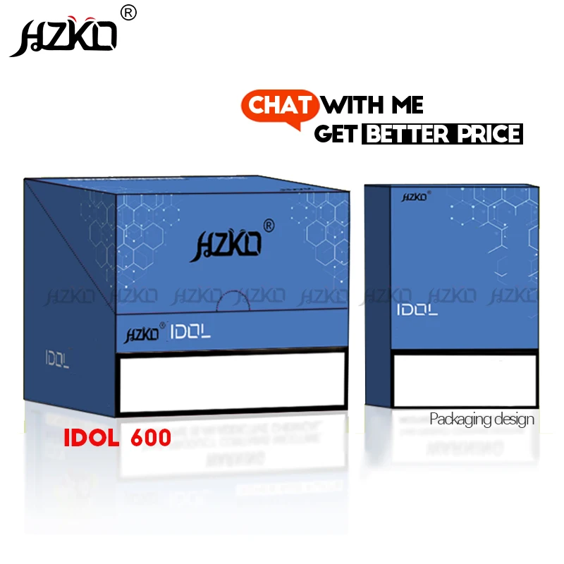 Новое поступление 2021, 100% оригинальный HZKO IDOL 600F 22 различных цвета в Австралии, бестселлер в наличии, упаковочная коробка