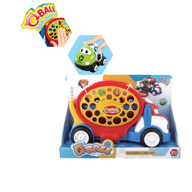 Hot Sale Kids Storage  soft rubber car eco-friendly children kawaii soft squeeze toys