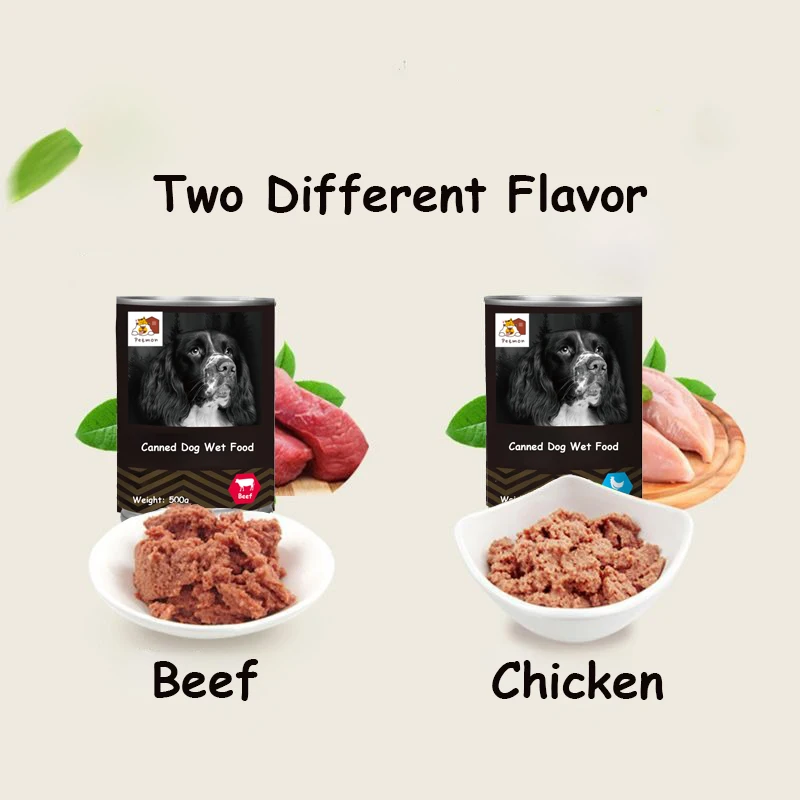 Новый дизайн говядина взрослый влажный корм для собак классический Батон в соусе завтрак витамины минералы чаппи