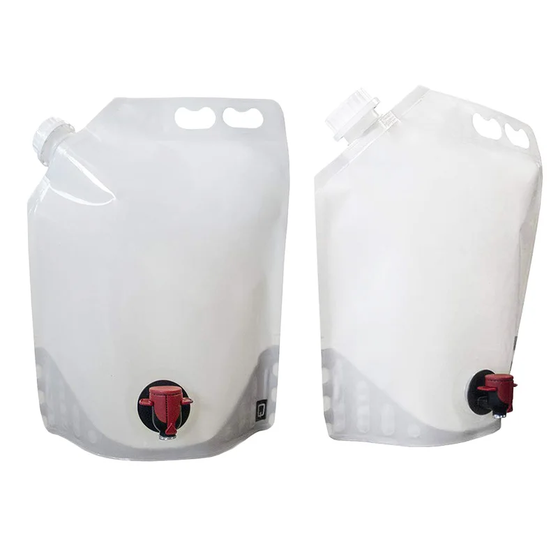 Eco-Friendly 3L 70Microns NY/VMPET/CPP Strong Sealing Inventory Foil Moisture Proof Wine Pouches Bag With Spout And Valve