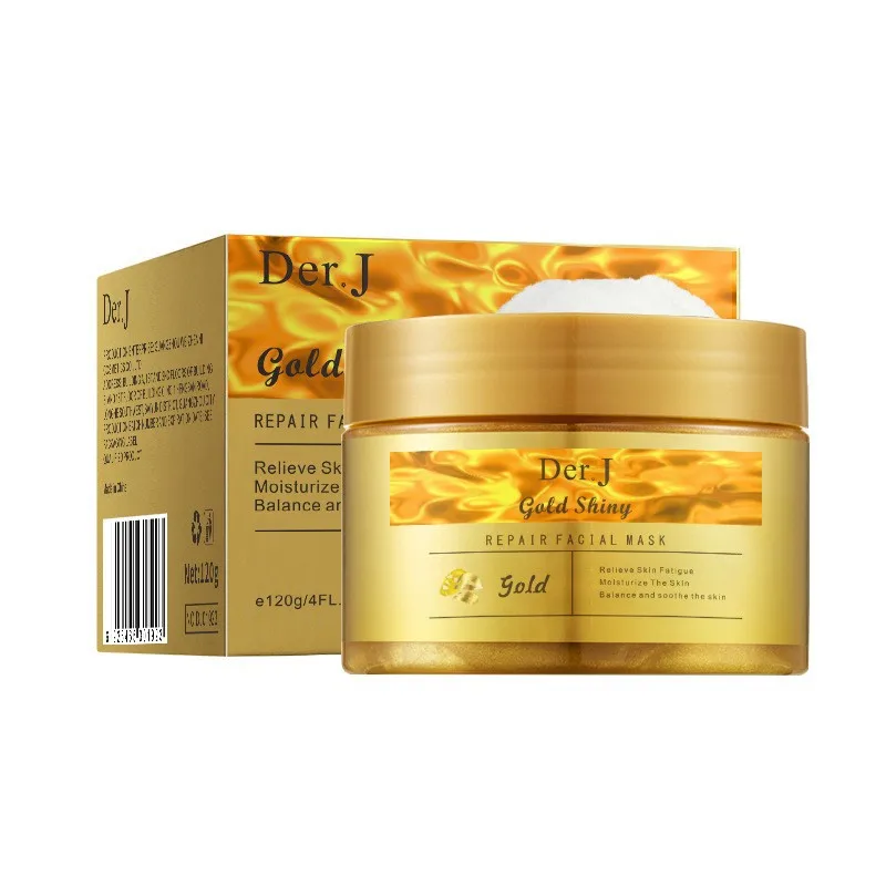 Der.j Gold Bright Repair Mask Deep Cleansing, Hydrating And Moisturizing Apply Mask